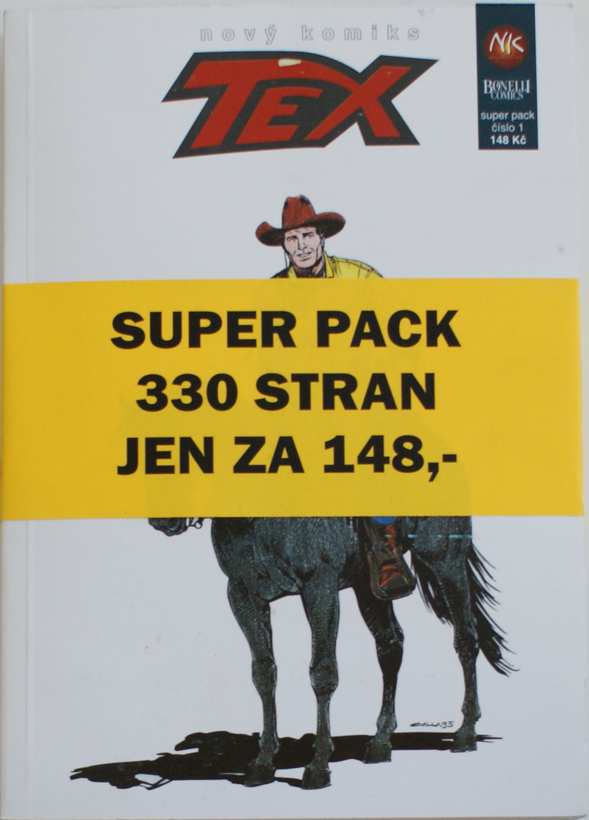 Tex SUPER PACK díl 1 až 3